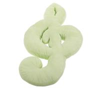JEWEDECO Coussin Décoratif en Peluche Douce Usage Polyvalent et Résistant de Note de Musique Rembourrage en Coton PP Décoration de Chambres et Salons