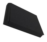 JEWEDECO Coussin Isolant en Mousse Haute Densité Noir 5 Pouces pour Haut-parleur Absorption des Chocs et Fonction Antidérapante pour Isolation Acoustique en Studio