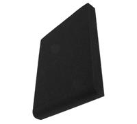 JEWEDECO Coussinets D'isolation Phonique pour Studio D'enregistrement Professionnel ou Maison en Polyuréthane Noir Antidérapant Angle Réglable pour Haut-parleurs et Moniteurs