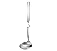 JEWEDECO Cuillère Séparatrice D'huile Séparation Huile-eau Facile à Nettoyer en Acier Inoxydable 304, Passoire Cuisine pour Soupe et Fondue Maison