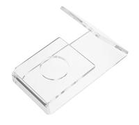 JEWEDECO Étui de Présentation Acrylique pour Raquettes de Ping-Pong Support de Rangement Transparent pour Ping-Pong pour Ping Pong Bat Droit et Revers Bureau ou Magasin
