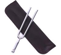 JEWEDECO Fourchette D'accordage avec Son Clair et Longue Durée en Acier Inoxydable Argenté Accessoire Pratique pour Instruments à Cordes pour Musiciens à Domicile Voyage