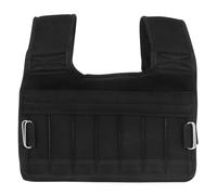 JEWEDECO Gilet Lesté pour Exercice de Gym et Course à Pied, sans Manches en Coton et Tissu Maille Respirant, Poids Total 35kg pour Entraînement Intensif
