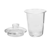 JEWEDECO Infuseur à Thé en Verre de Rechange pour Thé en Vrac Facile à Utiliser et Compatible Lave-vaisselle pour Présent
