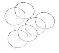 JEWEDECO Kit De Cordes Pour Erhu 3 Paires En Fil D’acier, Accessoires Pour Instruments à Cordes, Remplacement Solide Tension Standard Pour Concert Et Pratique Musicale