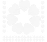 JEWEDECO Lingettes Dissolvantes Forme Cœur pour Vernis à en 200 Feuilles, Faciles à Transporter et Sûres pour Manucure en Déplacement