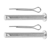 JEWEDECO Loquet Machine à Pop-corn en Acier Inoxydable, Accessoire Commercial pour Machine à Popcorn, Lot de 2 Paires, Amélioration D'efficacité Garantie