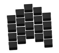 JEWEDECO Lot de 20 Bouchons Anti-poussière USB en Silicone Souple Protecteurs de Ports USB Universels Accessoires de Protection et Chargeurs Couleur Noire Usage Informatique et Électronique
