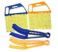 JEWEDECO Lot De 4 Brosse Nettoyage Stores Fenêtre Outil Dépoussiérer Climatiseurs Nettoyant Stores Vénitiens