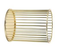 JEWEDECO Mangeoire pour Cobayes et Lapins Support à Foin Doré Robuste Grosse Capacité Ne Raye Pas Mains pour Cage