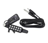 JEWEDECO Micro de Guitare Acoustique sans Perçage en Métal et Abs Résistance la Déformation L'usure, Capteur pour Guitare Classique et Folk