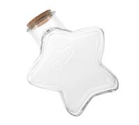 JEWEDECO Mini Bouteille en Verre Bouchon Liège Résistante à l'usure, Facile à Transporter, pour Contenir des Étoiles en Papier ou Accessoires Artisanaux Décoratifs