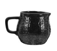 JEWEDECO Mini Pichet à Lait Céramique avec Poignée Crémier Porcelaine pour Café Et Thé Conteneur Pratique pour Et Sauces