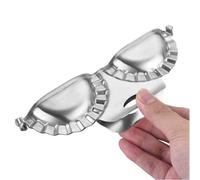 JEWEDECO Moule à Raviolis en Acier Inoxydable 304 Argenté, Outil la Cuisine pour Former et Sceller Rapidement les Pâtes, pour Maison et Restaurant