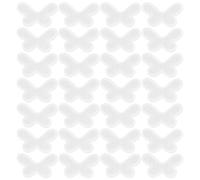 JEWEDECO Patch Oreille Elfe en Silicone Ultrafin Structure Papillon Dragon, Stabilise la Forme de L'oreille, 40 Paires pour Usage Quotidien et Sport