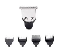 JEWEDECO Peigne de Guidage en Métal pour Tondeuse à Barbe, Lavable à L’eau, Accessoire pour Rasoir Électrique, Utilisation à Domicile et Salon Professionnel