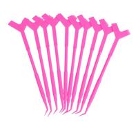 JEWEDECO Peigne Rehausseur de Cils Y en Plastique 3 Fonctions pour Lifting et Extension, Lot de 10 Pièces, Outil Professionnel pour Maquillage des Yeux