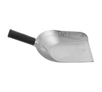 JEWEDECO Pelle de Jardin Capacité 700g Surface Finement Polie en Fer et Caoutchouc Multifonction Robuste et Courbée pour Jardinage en Serrage ou Extérieur
