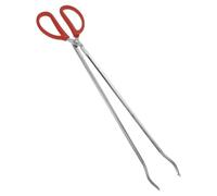 JEWEDECO Pince Cuisine en Acier Inoxydable Grosse Ouverture, Outil de Nettoyage Pratique pour Ramasser Déchets Bord de Route Parc