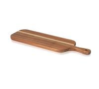 JEWEDECO Planche à Découper en Bois D'acacia Manche, Surface Lisse et Légère, pour Servir des Amuse-gueules Lors de Fêtes Spéciales Cuisine