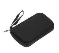 JEWEDECO Pochette de Transport pour Glucomètre Portable en Eva Noir Compartiments Multiples et Intérieur Compartimenté, Suivi Glycémique en Déplacement
