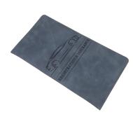 JEWEDECO Pochette pour Carte Immatriculation Et Assurance Automobile Étui Fin Et Pratique pour Documents De Voiture Accessoire Multifonctionnel pour Et Femmes Profond