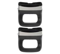 JEWEDECO Poignée de Casserole Latérale de Rechange 2pcs en Acier Inoxydable et Bakélite Anti-brûlure, Facile à Nettoyer, Finition Polie pour Marmite et Cocotte