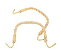 JEWEDECO Poignées de Théière en Bambou Tressé Main Prise en Main Sécurisée and Design Racine de Bambou Remplacement pour Théière en Céramique Lot de 2 Pièces pour Cérémonies de Thé