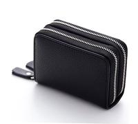 JEWEDECO Porte- avec De De Crédit Et Identités Élégant Et Pratique pour Et Femmes Noir