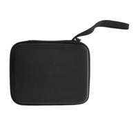 JEWEDECO Porte-médiator pour Paquet à Dos ou Boîte de Guitare de Guitare Portable en Eva Noir Mousse et Tissu, Étui Compact pour Rangement et des Médiators