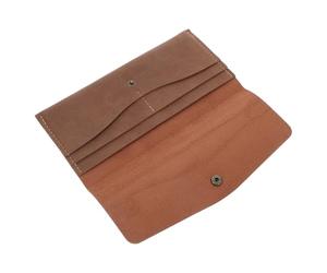 JEWEDECO Portefeuille Compact en Similicuir Système d'Enveloppes pour Contrôle des Finances, Pochette Multi Cartes pour Usage Quotidien Unisexe