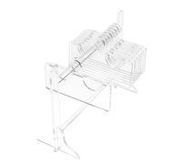 JEWEDECO Présentoir À En Acrylique Organiseur Pour Faux Conteneur De Rangement