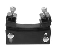 JEWEDECO Rehausseur et Base Stable de Grosse Caisse en Métal Noir Réglage de Hauteur Accessoire pour Performances et Concerts de Batterie