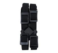 JEWEDECO Sangle de Harnais Réglable pour Saxophone Bandoulière Rembourrée, pour Saxophone Alto, Ténor et Soprano, Installation Rapide pour Musicien