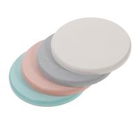 JEWEDECO sous-Verres Absorbants Tapis Absorbant de Bureau Lot de 4 en Boue de Diatomée Prévention de L'humidité, Facile à Nettoyer Couleur Aléatoire pour Cafés et Tables