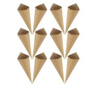 JEWEDECO Support Cone pour Remplir de Confettis ou Fleurs Confettis Mariage en Papier Délicat, Grand Capacité et Décorations Élégantes pour Accessoires Fête Anniversaire