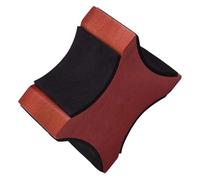 JEWEDECO Support de en Bois et Feutre Noir pour Protège le Appui Stable, Accessoire pour Guitare Acoustique