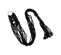 JEWEDECO Support Mural Guitare Macramé Corde de Cintre Suspendu Décoratif pour Ukulélé Rangement Mural Pratique et Original pour Instruments Décoration Scandinave Intérieure et Extérieure