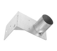 JEWEDECO Support Mural Supports de Installation Rapide pour Miroir Convexe 45-60 Cm en Métal Robuste Fixation Murale pour Miroir de Circulation et Surveillance pour Parking