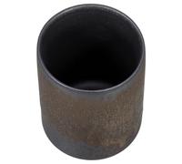 JEWEDECO Tasse à Café Vintage en Céramique Rustique, Gobelet à Thé Finition Rouillée, Service à Thé pour Bureau et Maison, Tasse Réutilisable sans Anse