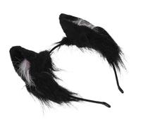 JEWEDECO -tête Oreilles De Chat Lolita : -tête En Peluche Pour, Idéal Pour Halloween, Cosplay Ou Jeux De Rôle, Idéal Pour Maquillage Et Nettoyage Visage.