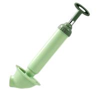 JEWEDECO Ventouse de Débouchage pour Toilettes en PVC Vert Clair, Pompe sous Vide Facile à Utiliser pour Éliminer Blocages la Salle de Bain Bureau