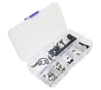 JEWEDECO Vis de Remplacement en Métal et Ressort de Boîtier de Canette Kit 1 Set de Pièces pour Entretien et Couture Quotidienne pour Machines à Coudre à Domicile