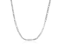 Jeweidea Collier Personnalisé Prénom Homme en Acier Inoxydable - Pendentif Gravé Personnalisable - Cadeaux Papa pour Fête des Pères Anniversaire Bijoux Homme