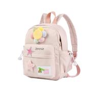 Jeweidea Sac à Dos Enfant Cartable Garcon Fille Personnalisés avec Noms Cartable Maternelle Primaire Ours avec Grande Capacité Sac a Dos Maternelle Cadeaux de Rentrée pour Filles Garçons (B-Rose)