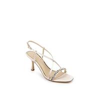 Jewel Badgley Mischka Femme Alexis Sandale à Talon, Champagne, 39 EU