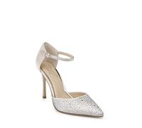 Jewel Badgley Mischka Femme Jailene Escarpins, Satin Champagne, 38 EU