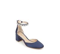 Jewel Badgley Mischka Talon Bloc Cathleen, Bleu Marine, 42 EU
