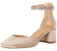 Jewel Badgley Mischka Talon Bloc Cathleen, Champagne, 40 EU