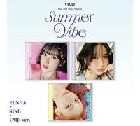 ( Jewel Case Ver. ) VIVIZ SUMMER VIBE 2nd Mini Album ( 3 Version Full Set. )+1ea F.Poster(First Press Only!!) K-POP SEALED